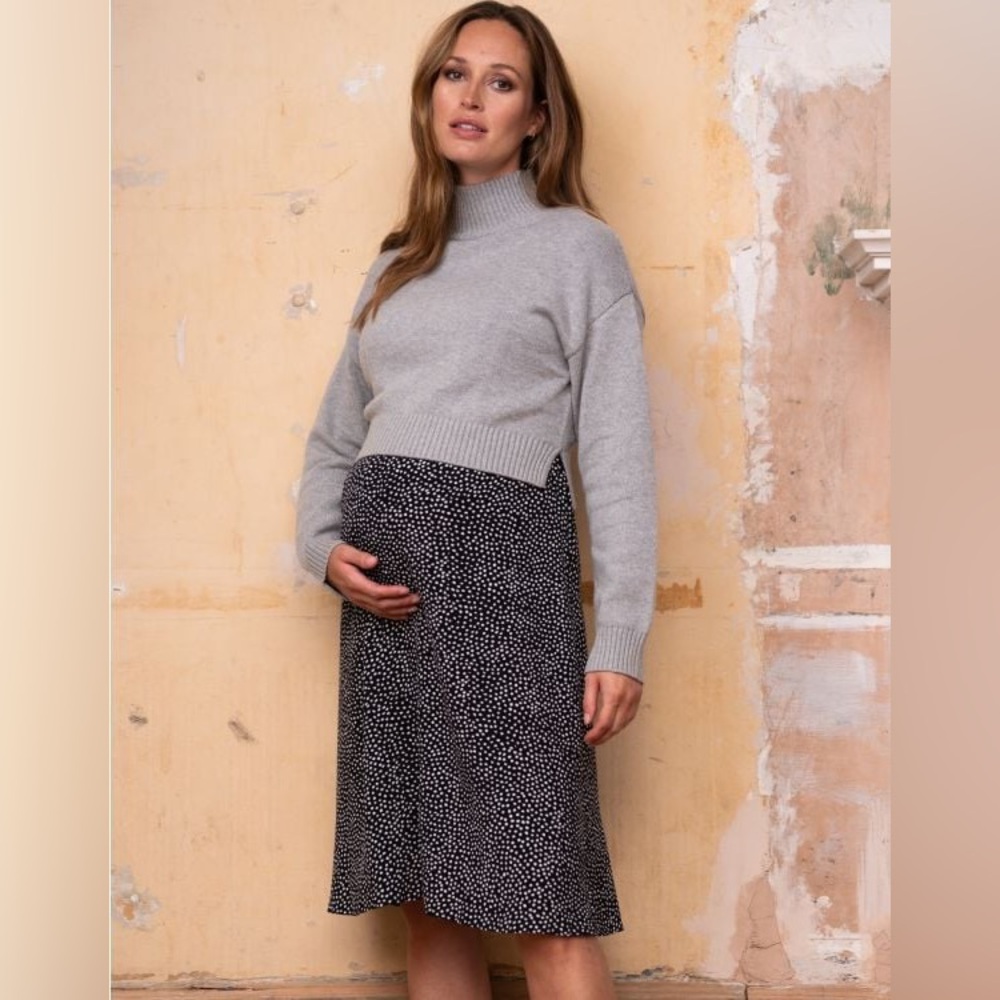 Seraphine Maternity Nursing 2-1 Sweater NWOT dress